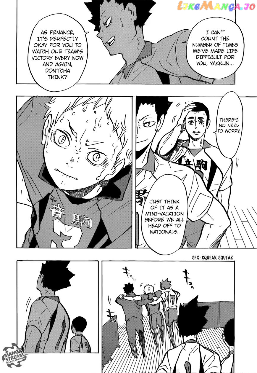 Haikyuu!!, Chapter 199 image 09